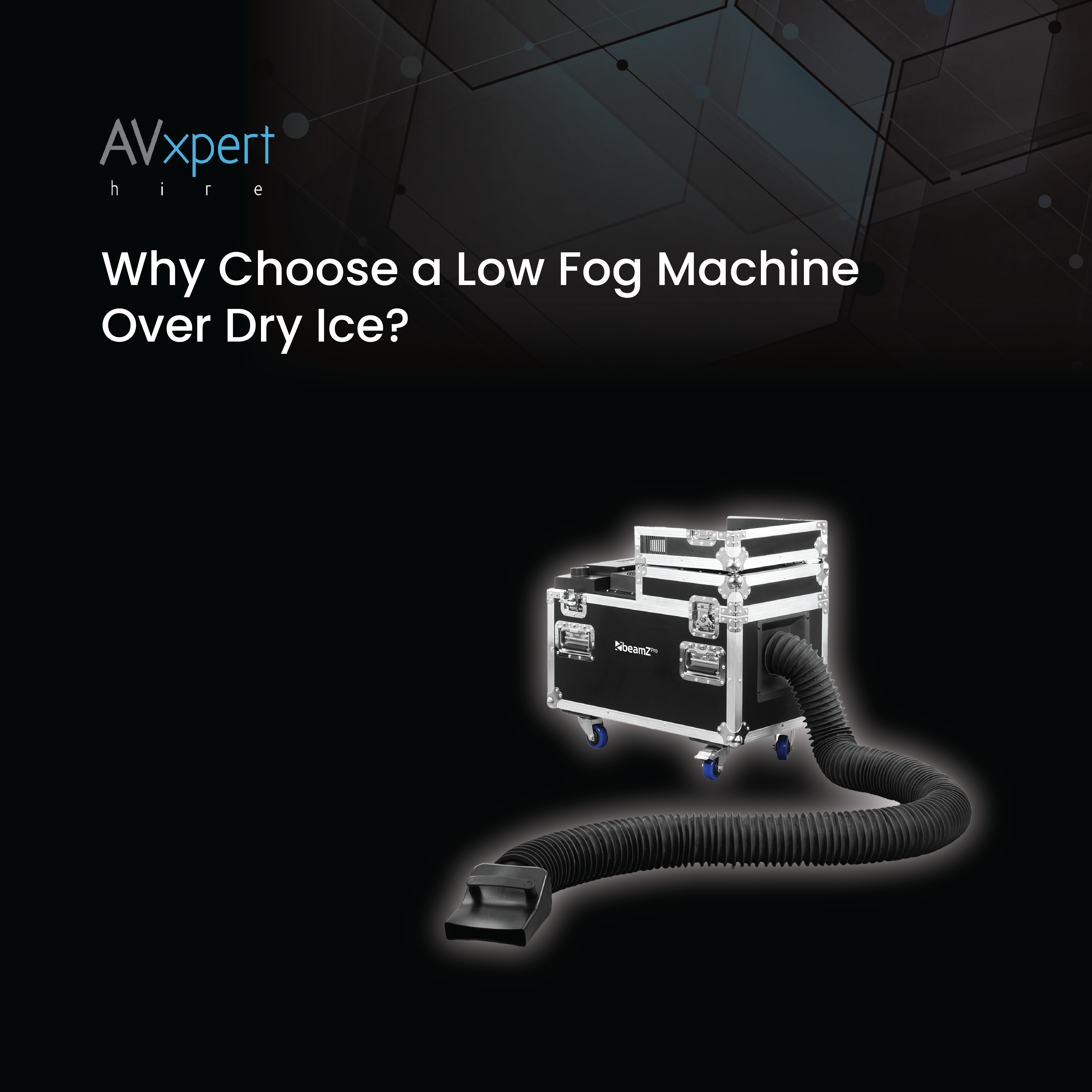 Why Choose a Low Fog Machine Over Dry Ice?